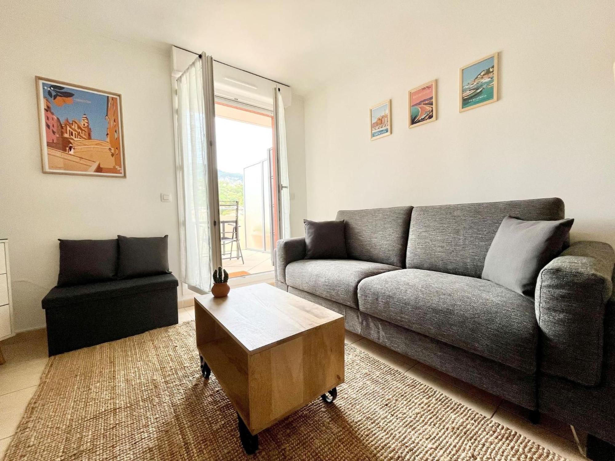 'La Villa Melanie' Neuf, Equipe, Terrasse, Centre Menton Eksteriør billede